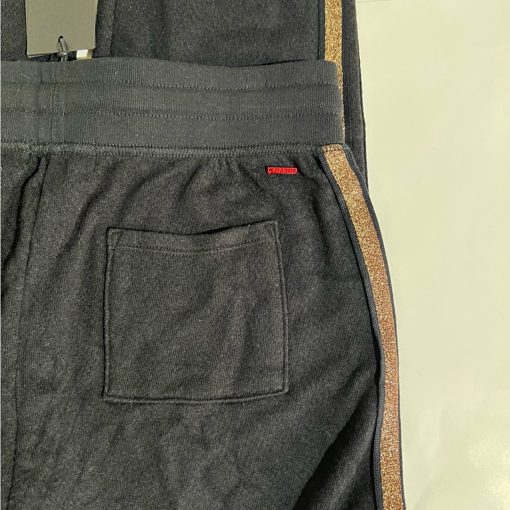 n:PHILANTHROPY Matador Black Joggers with Gold Stripes NWT - Picture 9 of 12